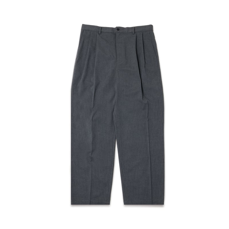 Striped Pleated Trouser | HIDE AND SEEK Officia