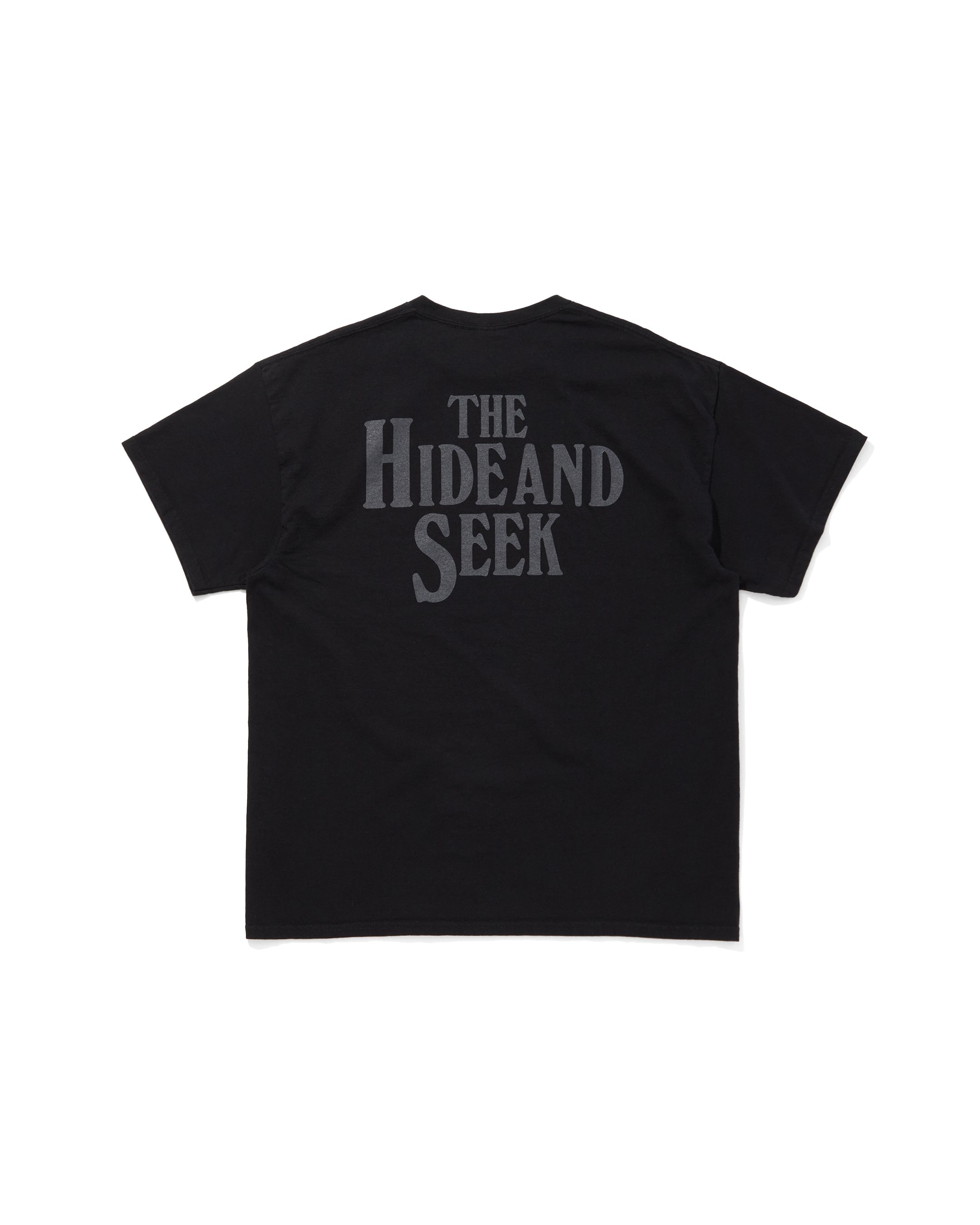 新品 HIDE AND SEEK Tシャツ XLサイズ　ブラック The HAS S/S Tee | HIDE AND SEEK Official Web Shop