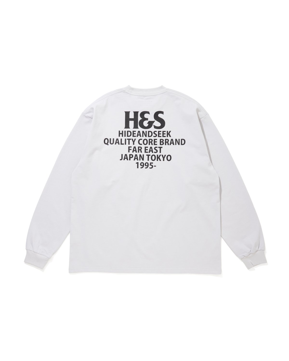 H&S L/S Tee(26ss) | HIDE AND SEEK Official Web