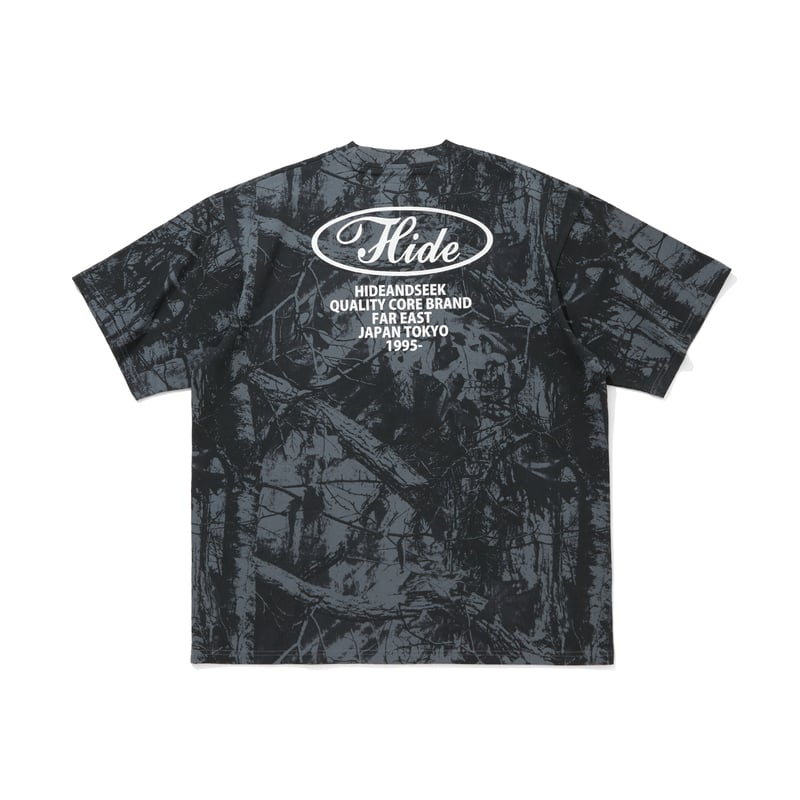 Camo S/S Tee | HIDE AND SEEK Official Web Shop