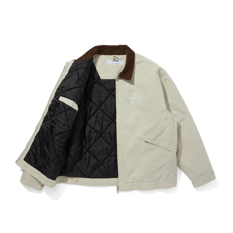 Ox Work Zip Jacket(Washed) | HIDE AND SEEK Offi