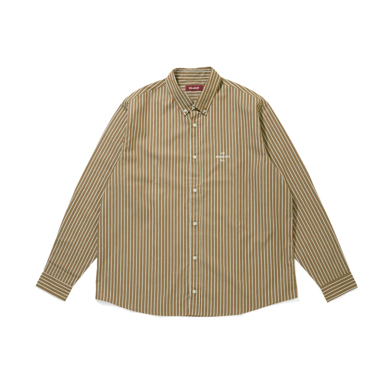 Striped B.D. L/S Shirt(26ss) | HIDE AND SEEK Of