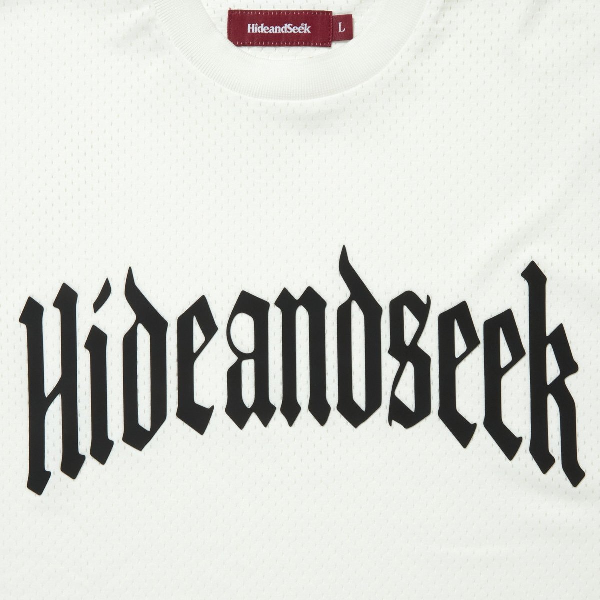 Mesh L/S Tee | HIDE AND SEEK Official Web Shop