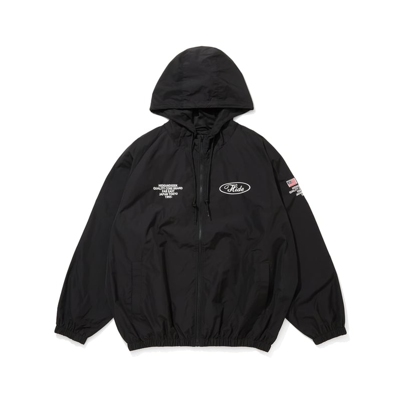 Nylon Zip Hooded Jacket(26ss) | HIDE AND SEEK O