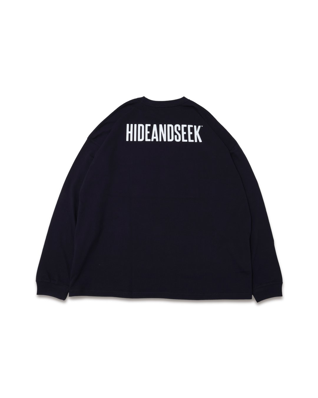 Logo L/S Tee(25ss Back) Big Silhouette | HIDE A