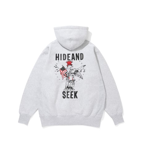 HideandSeek Flag Shop 13th Zip Hooded Sweat Shirt