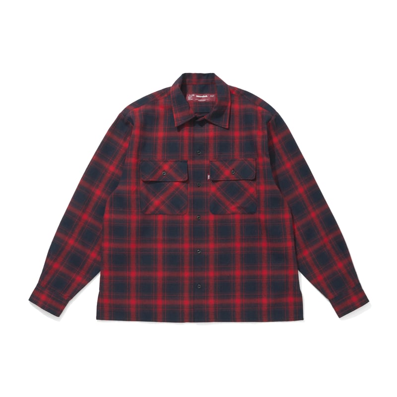 Ombre Check L/S Shirt(26ss) | HIDE AND SEEK Off