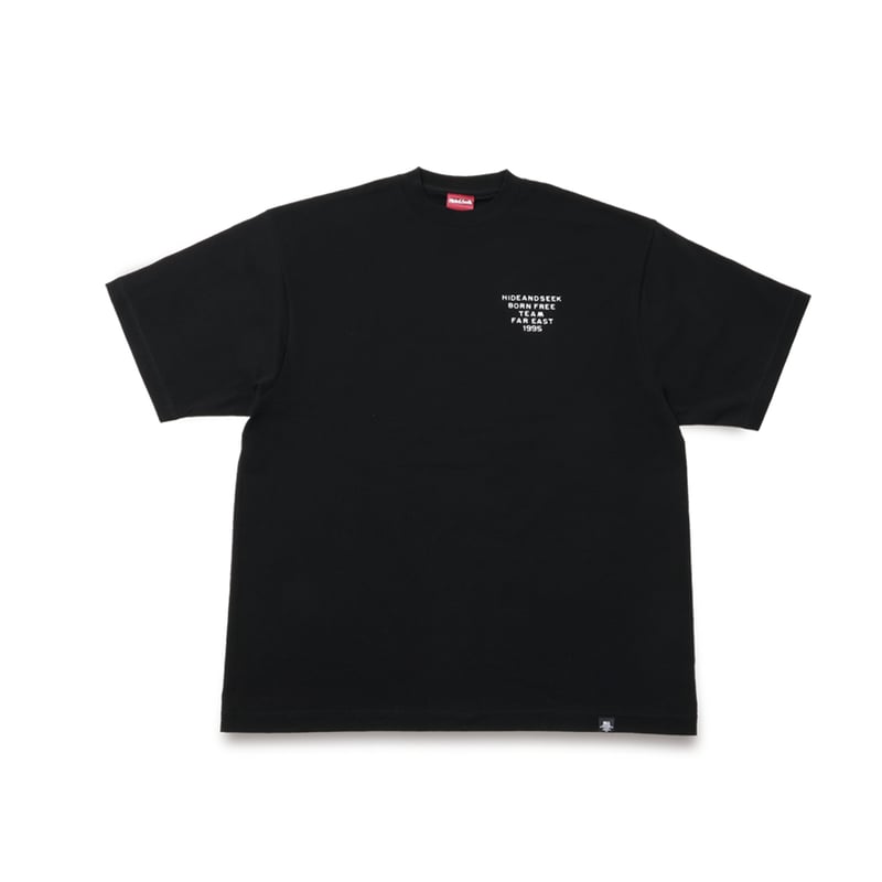 Typewriter S/S Tee (BigSilhouette) | HIDE AND S