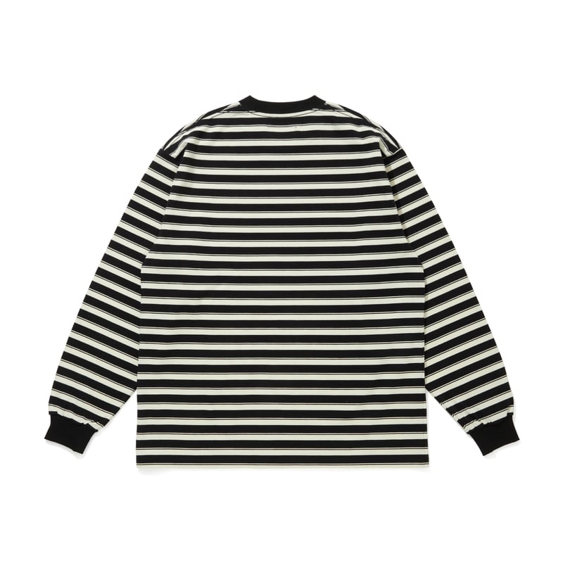 Border L/S Tee(26ss) | HIDE AND SEEK Official W