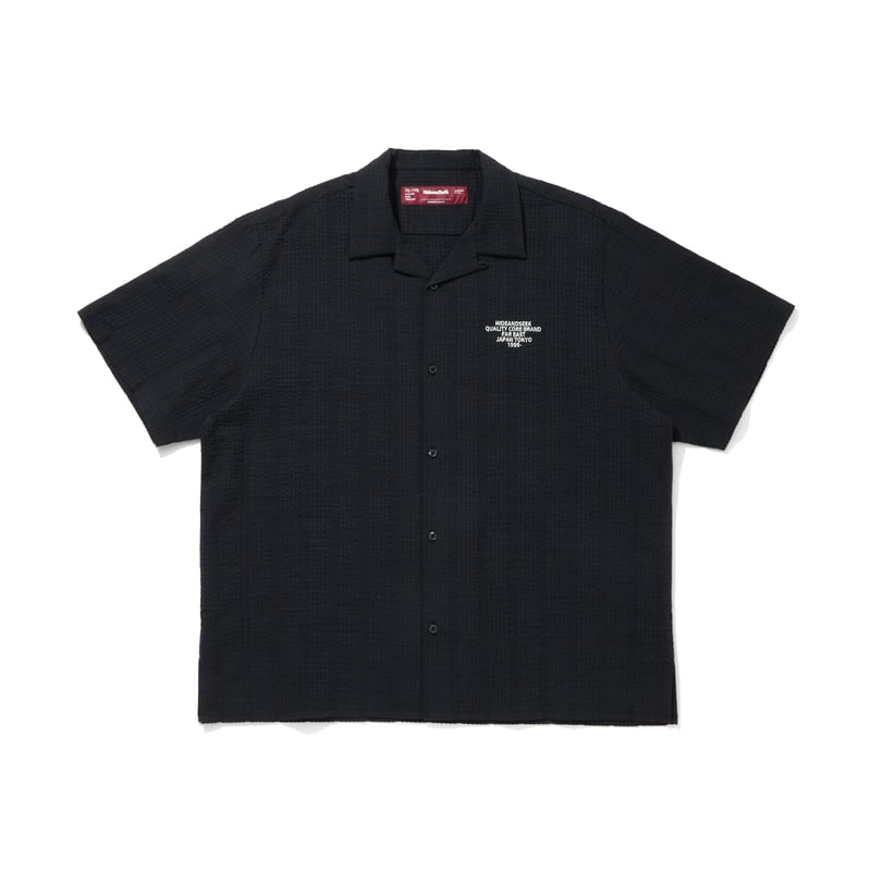 Seersucker S/S Shirt | HIDE AND SEEK Official W