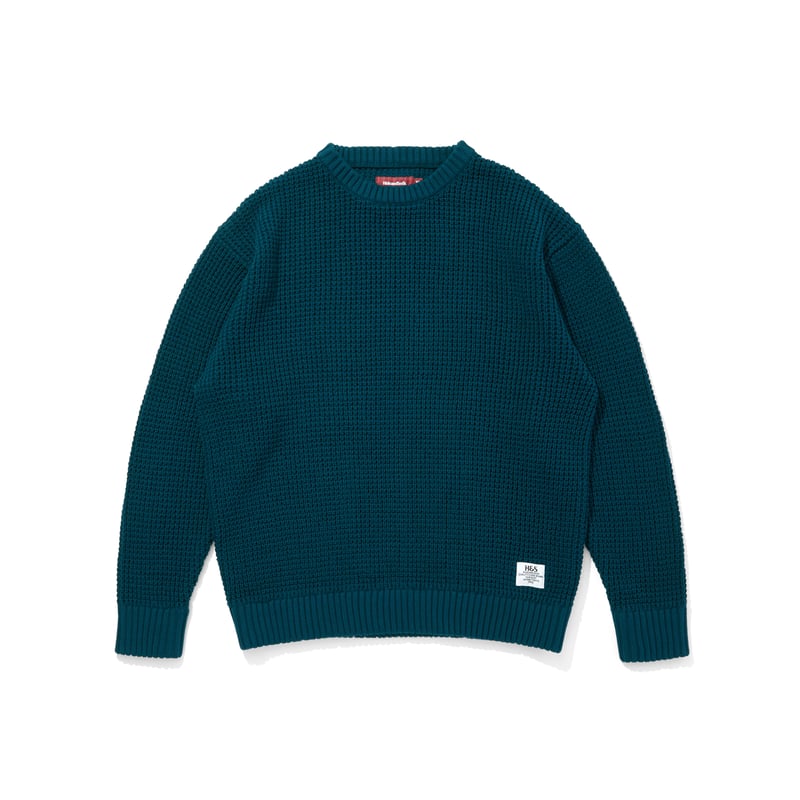 Heavy Waffle Knit Sweater | HIDE AND SEEK Offic