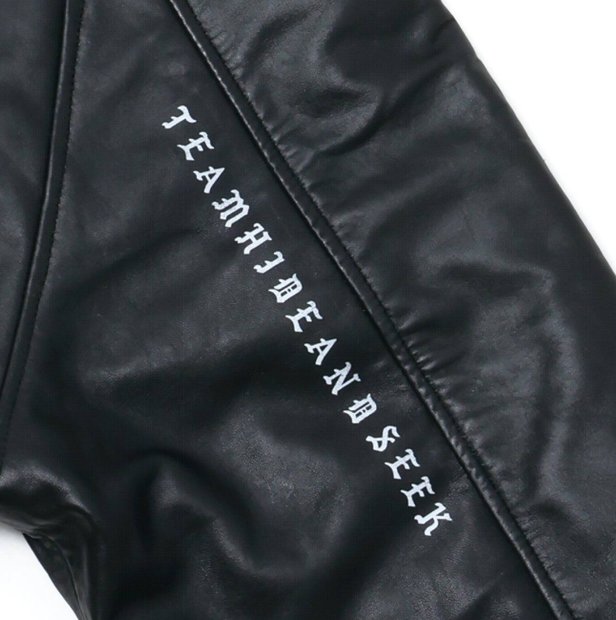 Zip Leather Jacket | HIDE AND SEEK Official Web