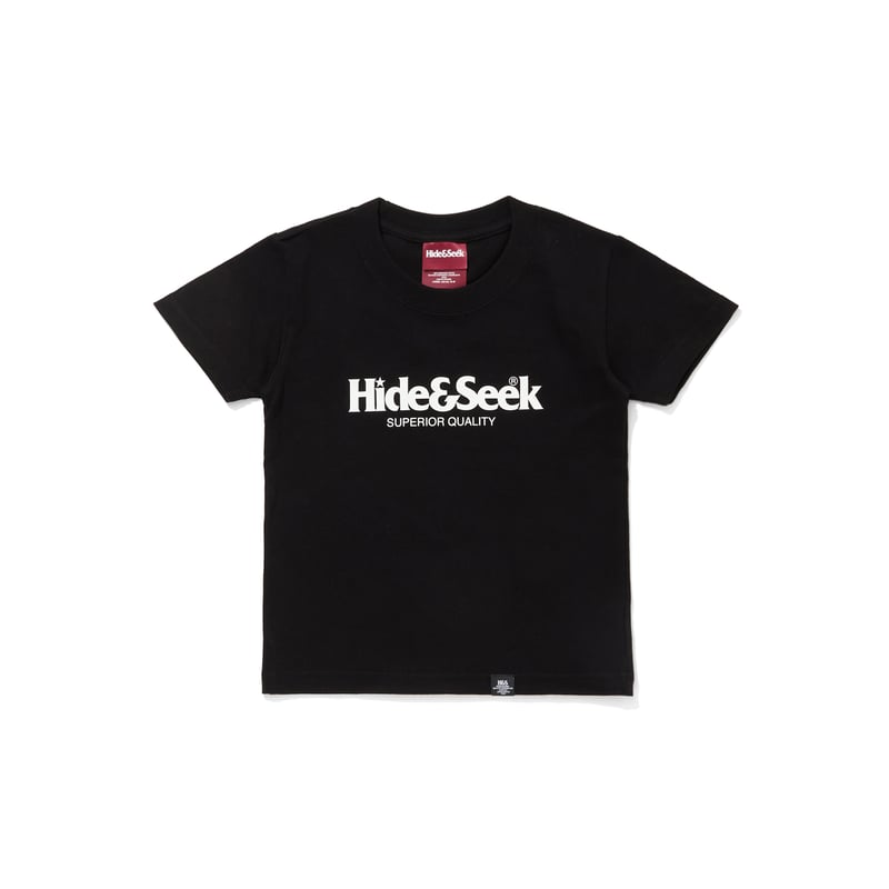 Logo Kids S/S Tee | HIDE AND SEEK Official Web