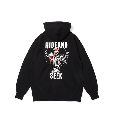 HideandSeek Flag Shop 13th Zip Hooded Sweat Shirt