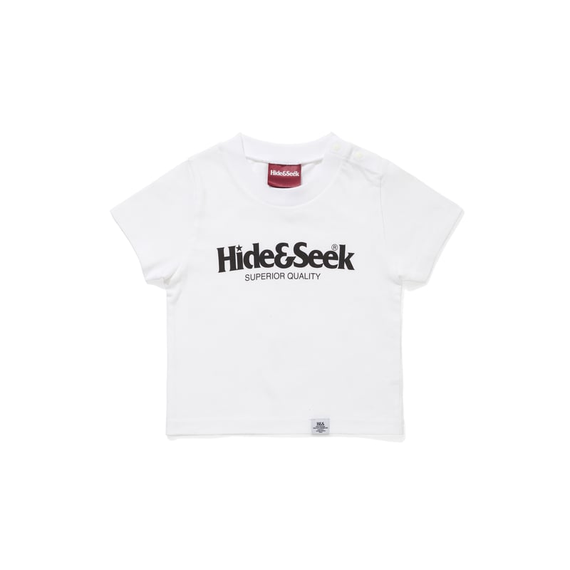 Logo Kids S/S Tee | HIDE AND SEEK Official Web