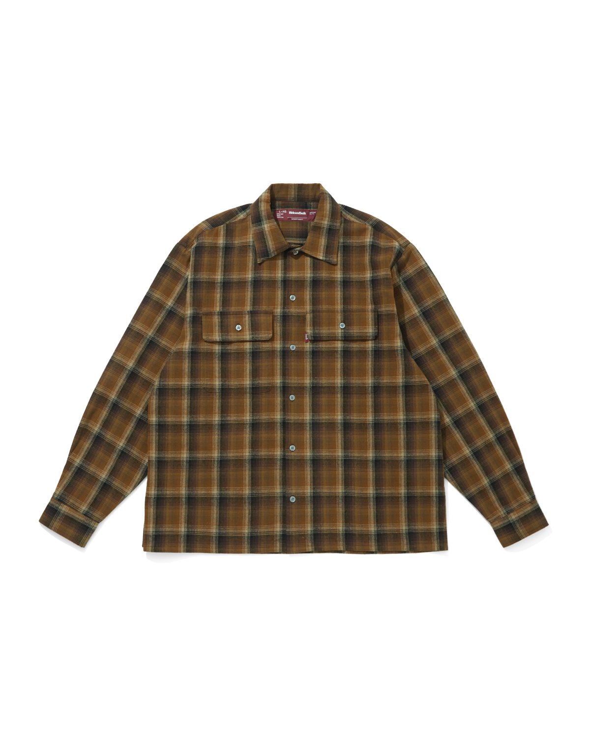は*ん様 house on the hill L/S Tee (Checker) Flannel Check L/S Shirt | HIDE AND SEEK Officia