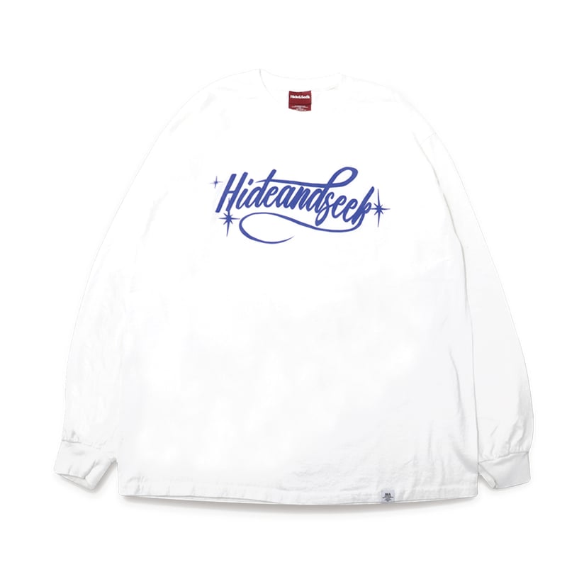 【HIDE AND SEEK】Racing L/S Tee・XLサイズ HIDE AND SEEK ハイドアンドシーク Racing L/S Tee(Loose Fit)