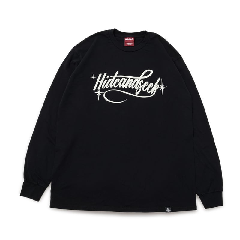 【HIDE AND SEEK】Racing L/S Tee・XLサイズ HideandSeek Racing L/S Tee(Loose Fit)(WHT) – BASE L.H.P
