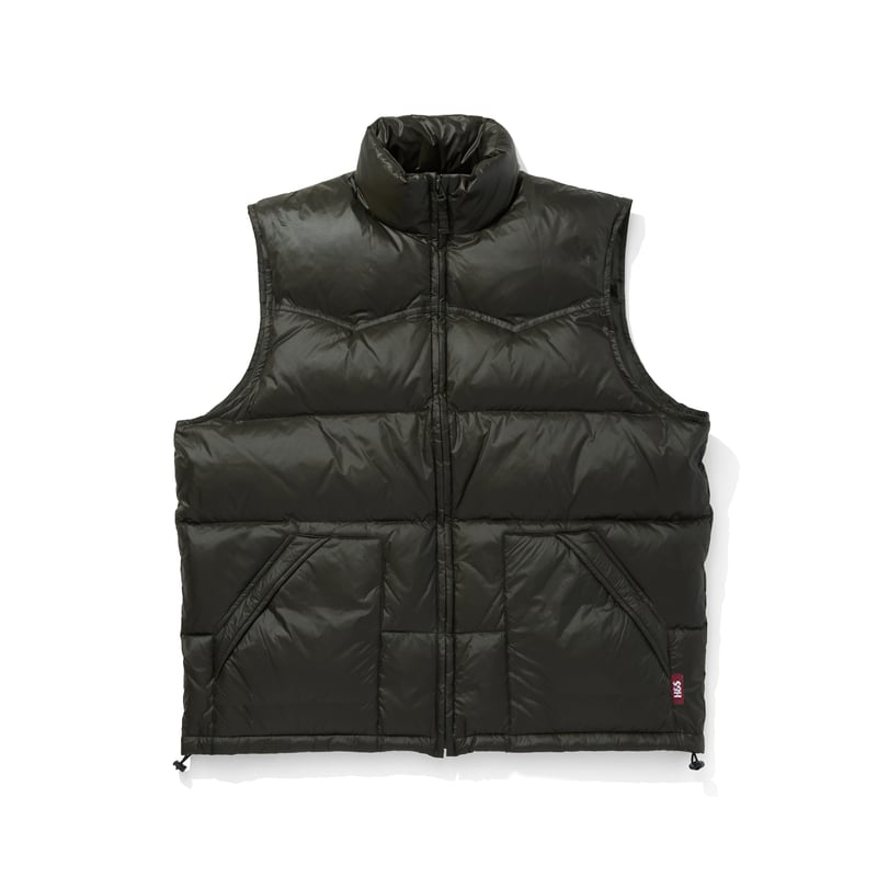 新品未使用 HIDE AND SEEK Western Down Vest M Western Down Vest(25aw) | HIDE AND SEEK Officia