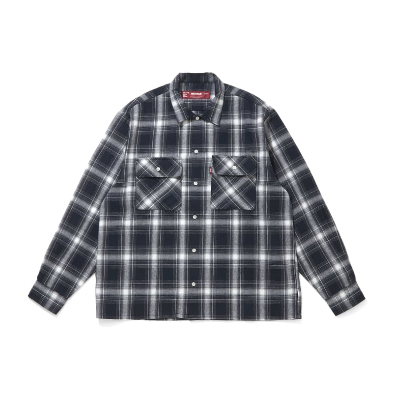 Ombre Check L/S Shirt(26ss) | HIDE AND SEEK Off