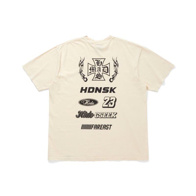 No23 S/S Tee | HIDE AND SEEK Official Web Shop