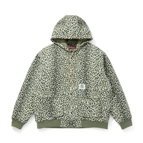 Camo Zip Hooded Jacket