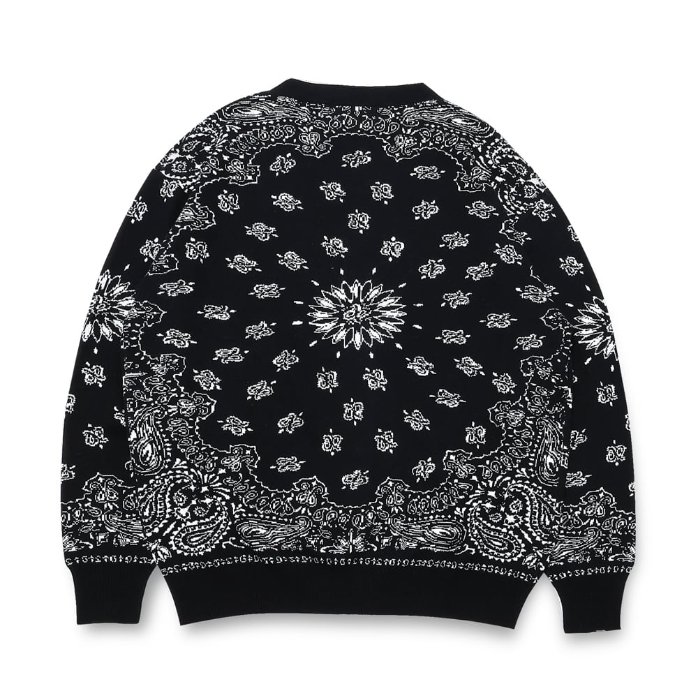 HIDE AND SEEK Bandana PatternShirt ブラック HIDE AND SEEK