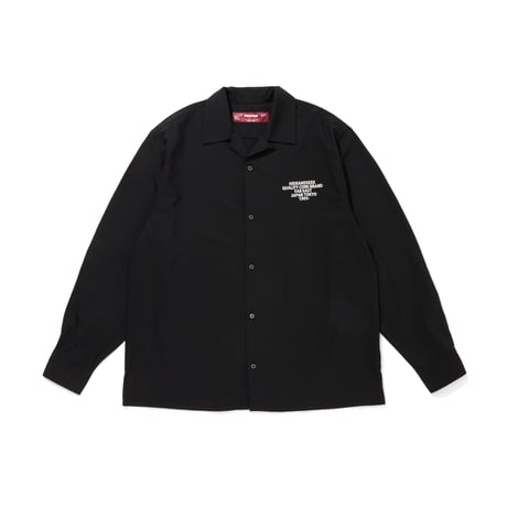 Open Collar L/S Shirt