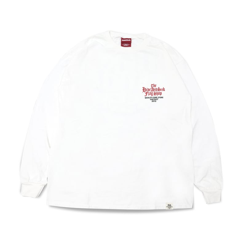 HIDEANDSEEK FLAG SHOP 12th L/S Tee | HIDE AND S