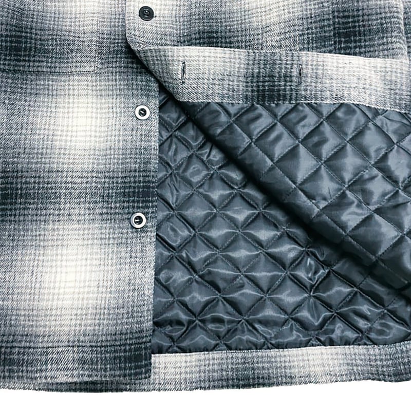 Melton Check CPO(23aw) | HIDE AND SEEK Official