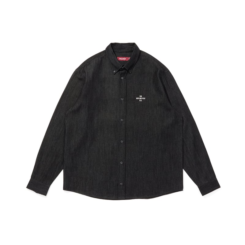 Denim B.D. L/S Shirt | HIDE AND SEEK Official W