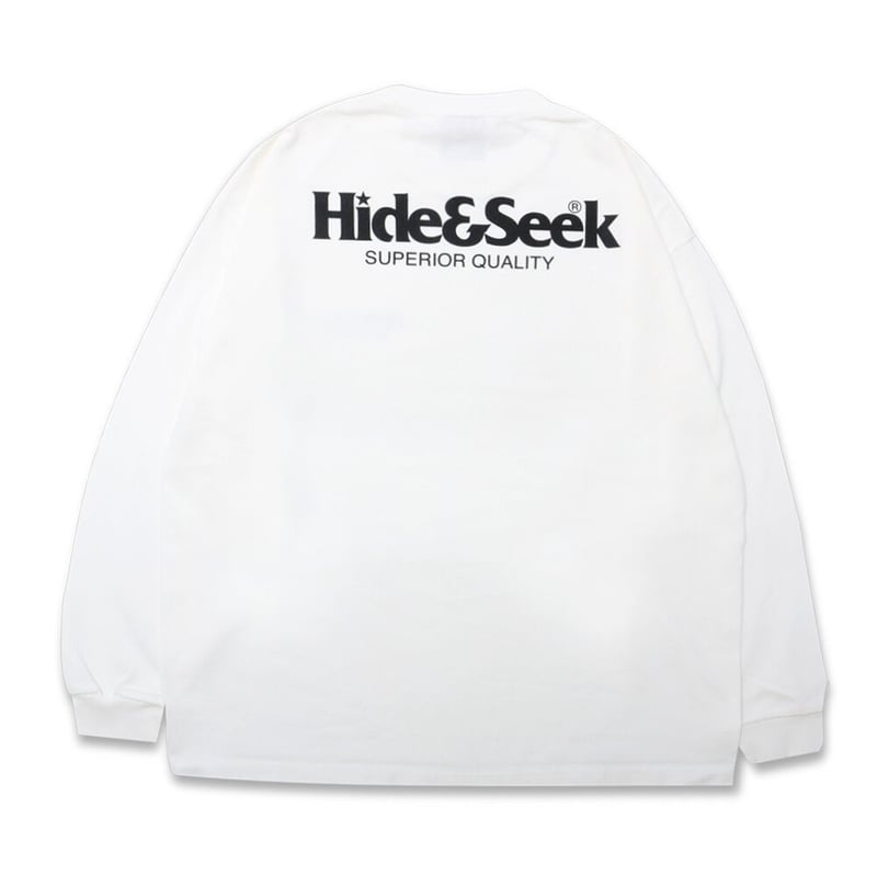 Logo L/S Tee(23aw-Heavy Oz) | HIDE AND SEEK Off...