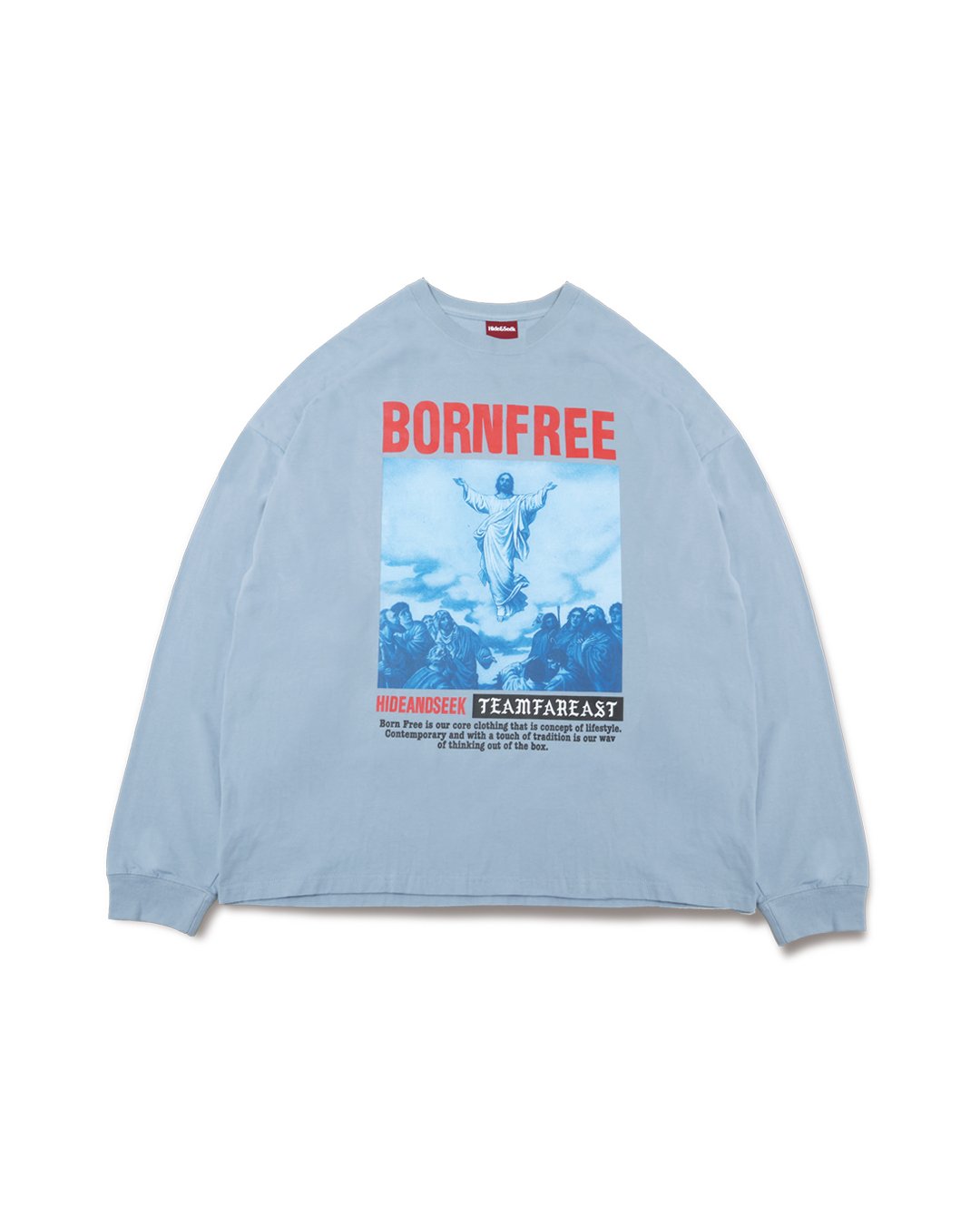 Jesus L/S Tee (Big Silhouette) | HIDE AND SEEK