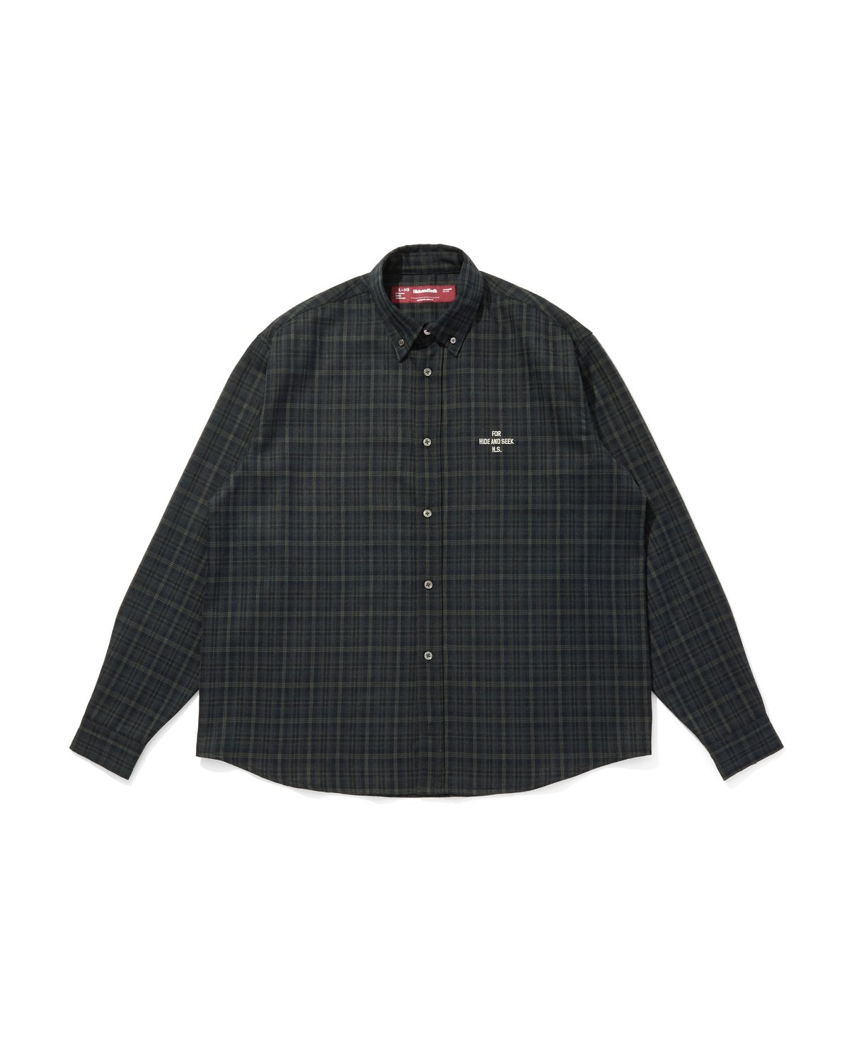 Check B.D. L/S Shirt | HIDE AND SEEK Official W