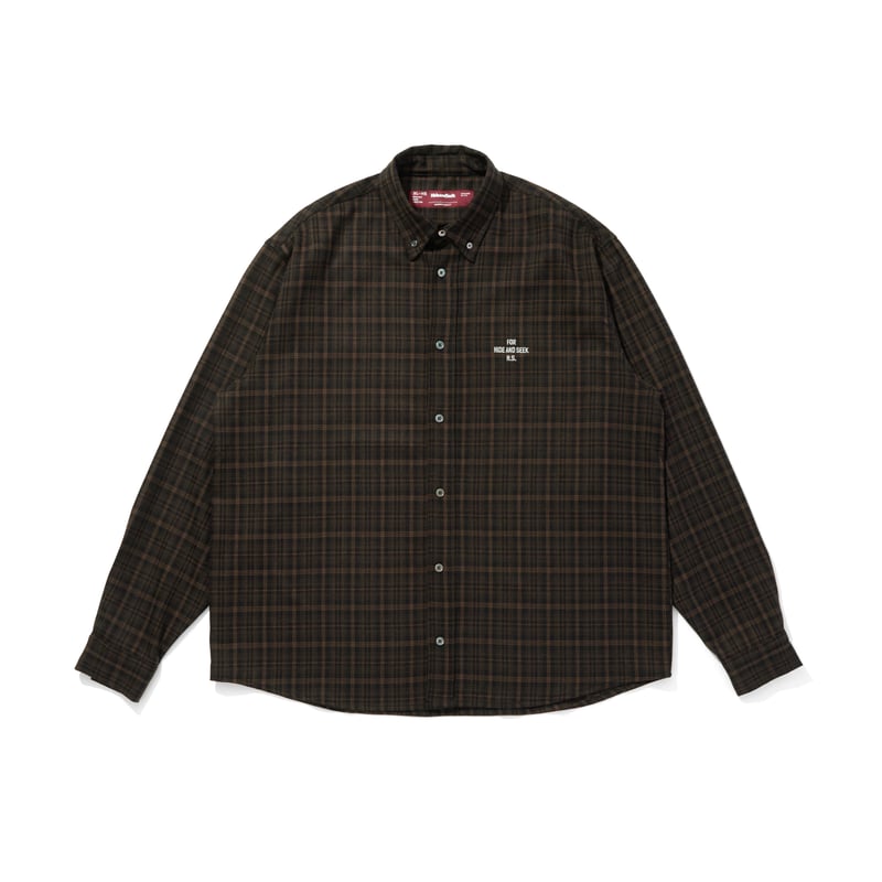 Check B.D. L/S Shirt | HIDE AND SEEK Official W