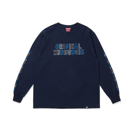"HideandSeek×Toru Nishiura" Original H&S L/S Tee
