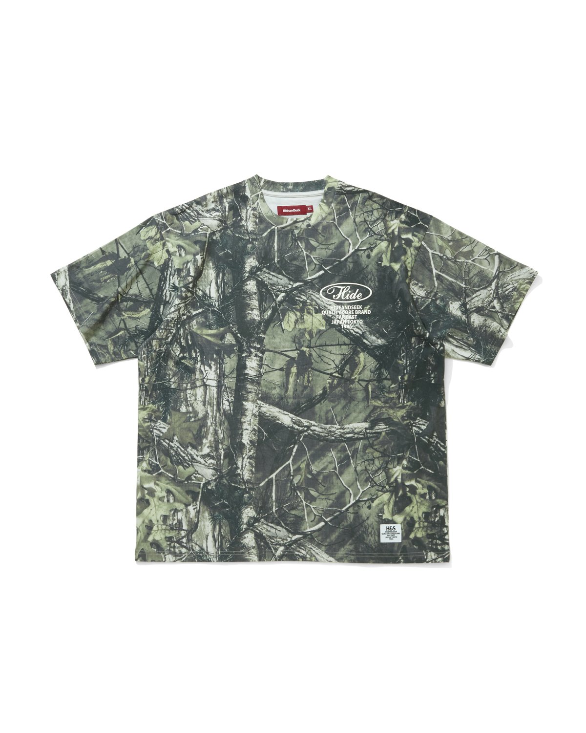 Camo S/S Tee | HIDE AND SEEK Official Web Shop