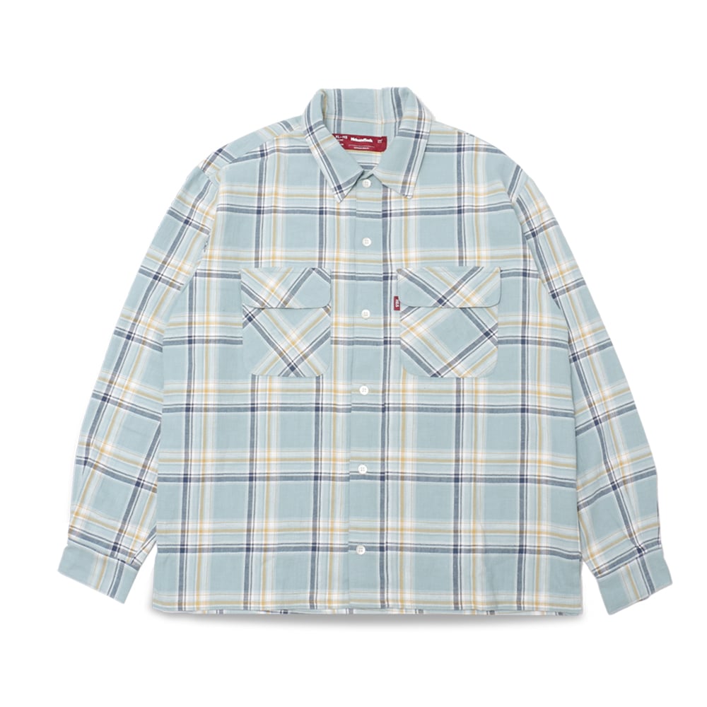 24ss Hide and Seek ペイズリー 長袖シャツ L CATEGORY SHIRTS | HIDE