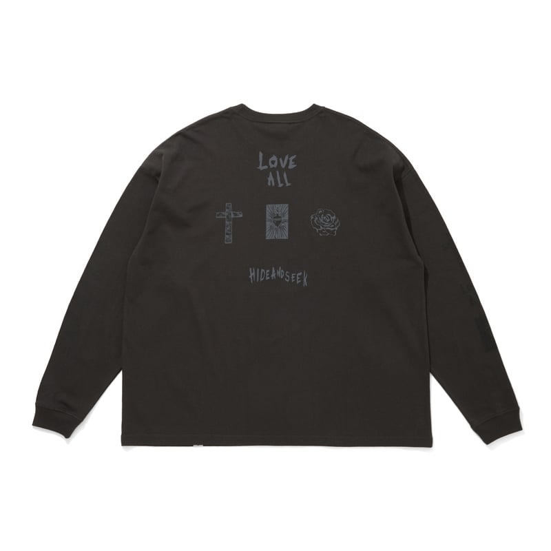 LOVE ALL L/S Tee | HIDE AND SEEK Official Web Shop