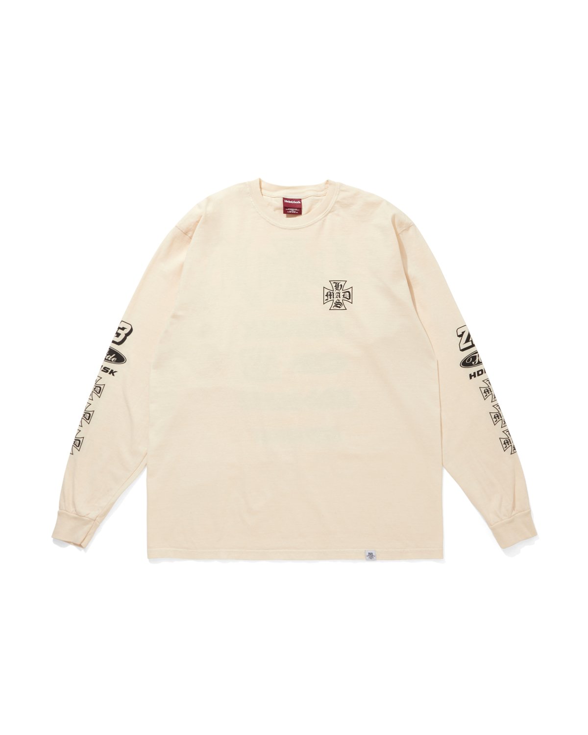 No23 L/S Tee | HIDE AND SEEK Official Web Shop