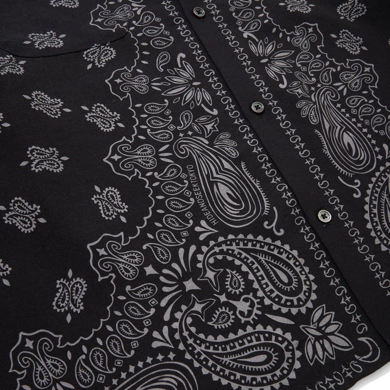 Bandana L/S Shirt(26ss) | HIDE AND SEEK Officia