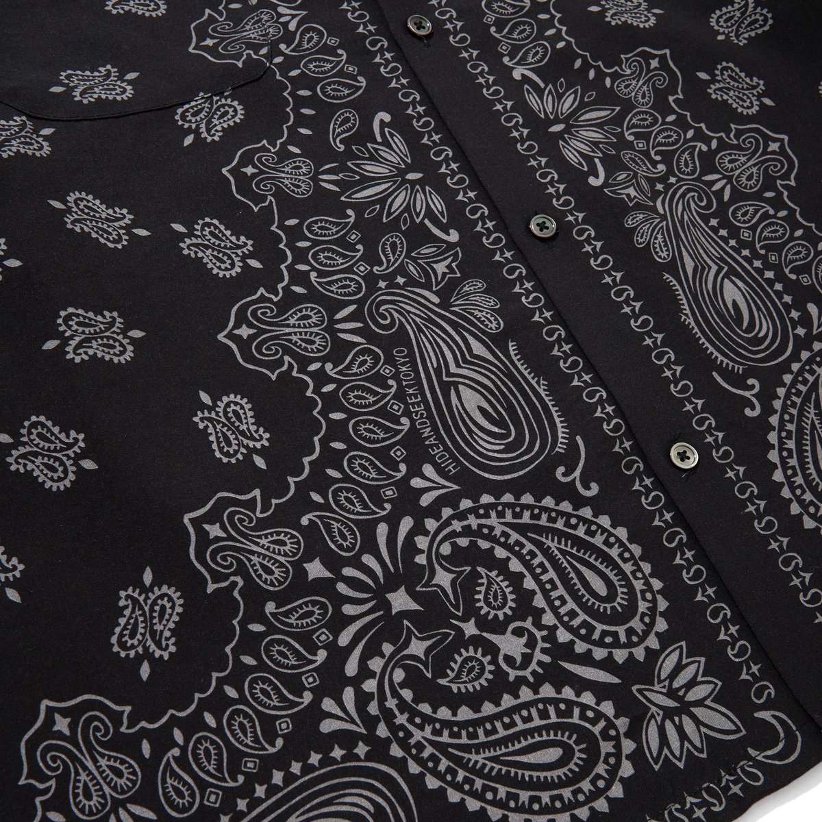 Bandana L/S Shirt(26ss) | HIDE AND SEEK Officia