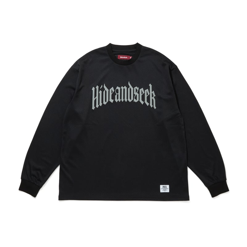 Mesh L/S Tee | HIDE AND SEEK Official Web Shop