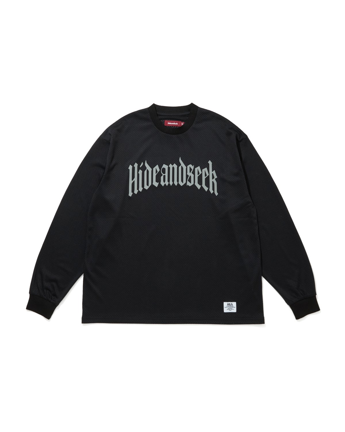 Mesh L/S Tee | HIDE AND SEEK Official Web Shop