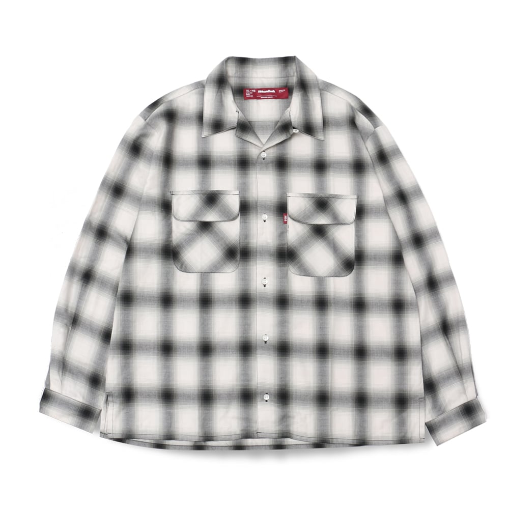 Ombre Check L/S Shirt(24ss) | HIDE AND SEEK Off Ombre Check L/S Shirt(24ss) | HIDE AND SEEK Off