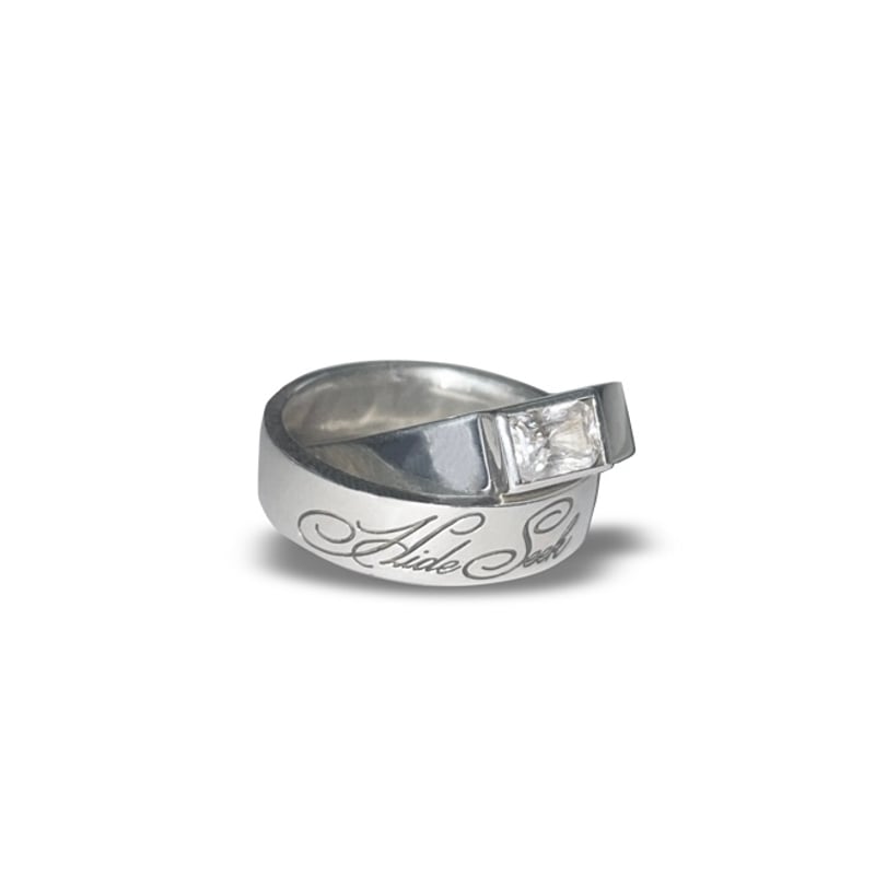 hideandseek w-one-ring ピンキーリング Hide and Seek 「W-One-Ring」 ダブルリング