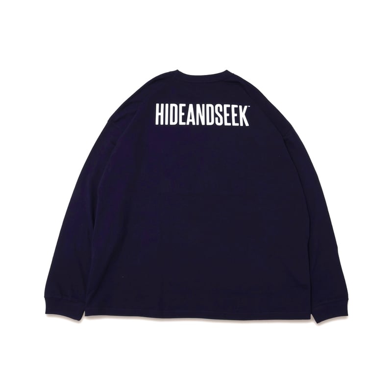 Logo L/S Tee(25ss Back) Big Silhouette | HIDE A