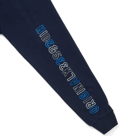 "HideandSeek×Toru Nishiura" Original H&S L/S Tee