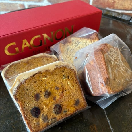 【GAGNON】メープルバナナブレッド2個＆キャロットケーキ2個のセット[計４個入]★冷凍便★