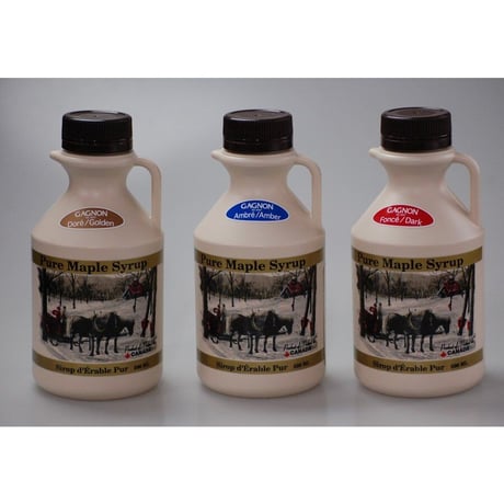 GAGNONメープルシロップ　アンバー [660ｇ/500ｍｌ]Grade A